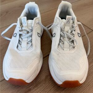 On Running Men's Sneakers White with Gum Outsole